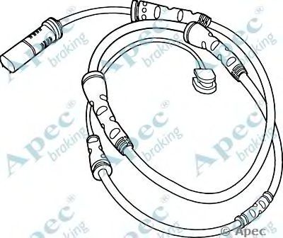 APEC BRAKING wir5252 -  Указатель износа, накладка тормозной колодки